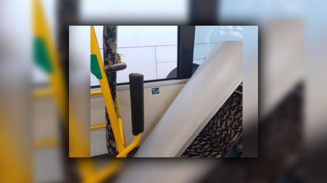 Οροφή λεωφορείου στη Θεσσαλονίκη έπεσε στο κεφάλι επιβάτιδας