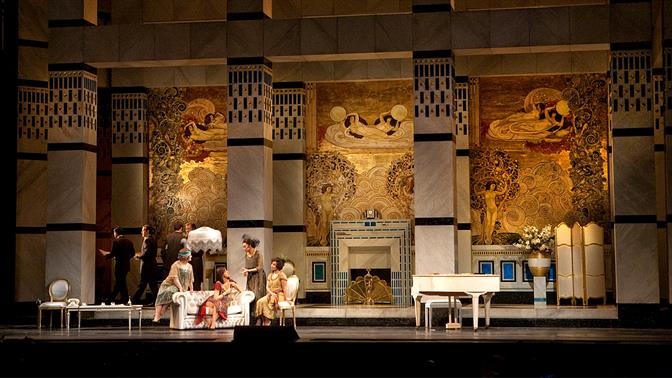 «La Rondine» του Giacomo Puccini  στο Μέγαρο σε μαγνητοσκοπημένη δορυφορική μετάδοση  από τη Μητροπολιτική Όπερα της Νέας Υόρκης