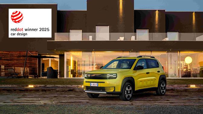 Το Fiat Grande Panda κερδίζει το βραβείο «Red Dot Award» 2025