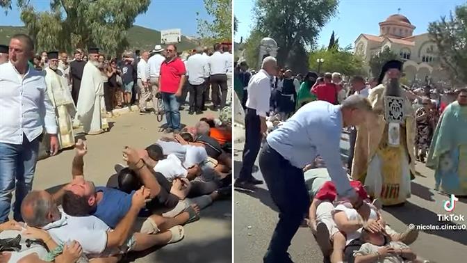 Κεφαλονιά: Χιλιάδες πιστοί στη λιτανεία του Αγίου Γερασίμου (και ένας «δαιμονισμένος»)
