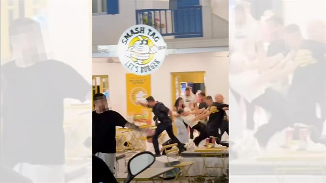Μύκονος: Άγριο ξύλο ιταλών τουριστών με αστυνομικούς (βίντεο)