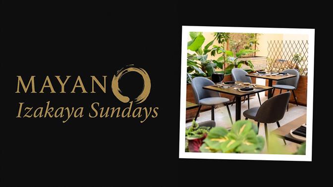 Izakaya Sundays στο Mayan: Η Κυριακή αλλιώς, με Nikkei γεύσεις και ελληνικές εκπλήξεις