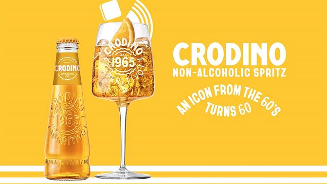 To αυθεντικό non-alcoholic aperitivo Crodino γιορτάζει 60 χρόνια