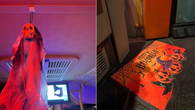 Η Θεσσαλονίκη απέκτησε το δικό της Halloween λεωφορείο χάρη στο μεράκι ενός οδηγού