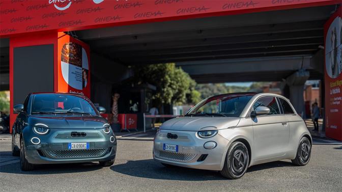 Το Fiat 500e Giorgio Armani Collectors Edition, στο 20ό Φεστιβάλ Κινηματογράφου της Ρώμης
