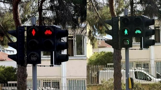 Κύπρος: Τα πρώτα φανάρια με γυναικείες φιγούρες στη Λευκωσία στέλνουν μήνυμα ισότητας