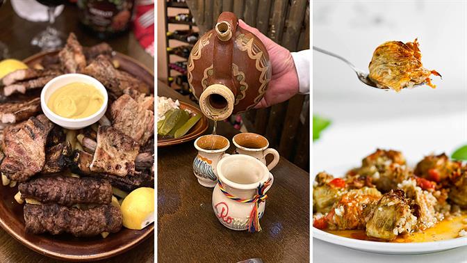 Φαγητό και μεζέδες στην Αχαρνών