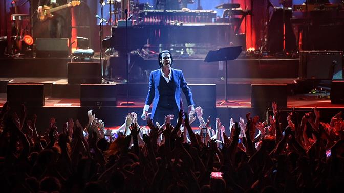 Ο Nick Cave με τους Bad Seeds στο Release Athens 2026