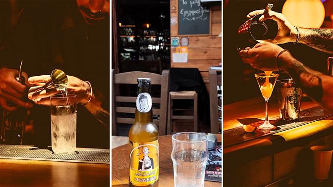 Στα μπαράκια και τα μεζεδοπωλεία της Πανόρμου ξαναγινόμαστε όλοι φοιτητές