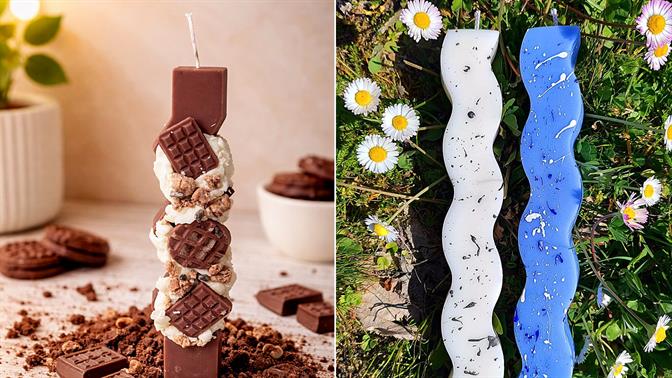 Ελληνικές χειροποίητες λαμπάδες: Οι πιο όμορφες επιλογές για το φετινό Πάσχα