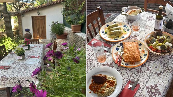 Στο Tavernier στην Κηφισιά θα νομίζεις πως τρως σε αυλή χωριού