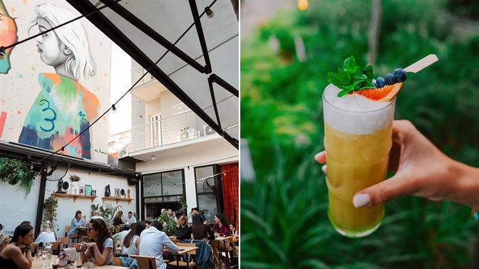 Πίνουμε τα πρώτα κοκτέιλ στις ανοιξιάτικες αυλές της Αθήνας