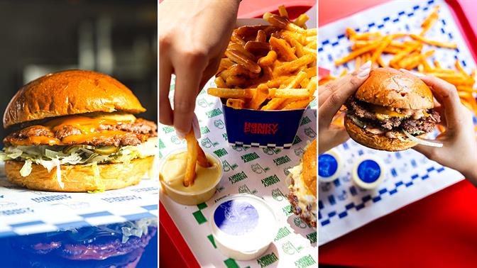 Hanky Panky στο Παλαιό Φάληρο: Το smashed burger στα καλύτερά του