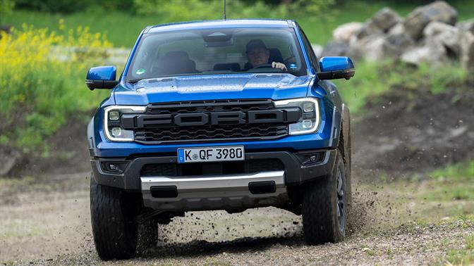 Το σκληροτράχηλο Ford Ranger πλοηγός του Historic Acropolis Rally 2026