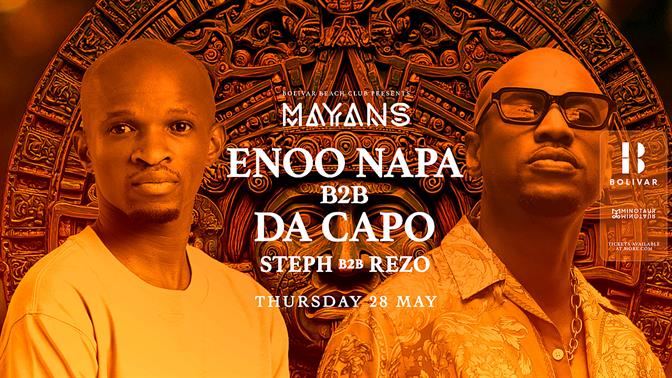 MAYANS w/ Enoo Napa B2B Da Capo στο Bolivar Beach Club