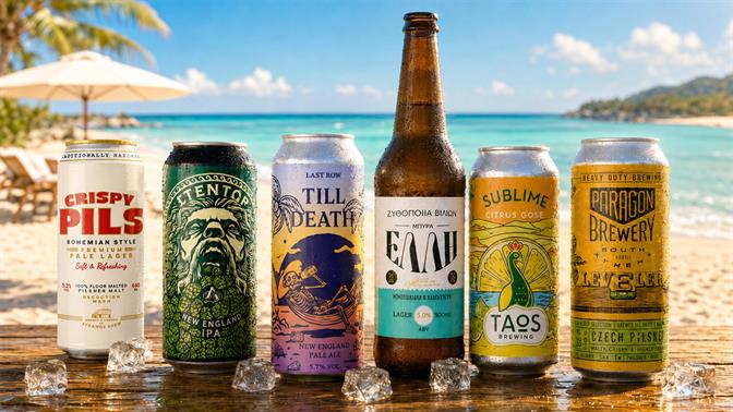 10 ελληνικές craft μπίρες για να νιώσεις καλοκαιράκι