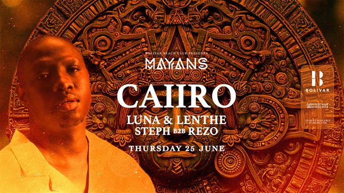 Οι Mayans φέρνουν τον Caiiro και τις Luna & Lenthe στο Bolivar Beach Club