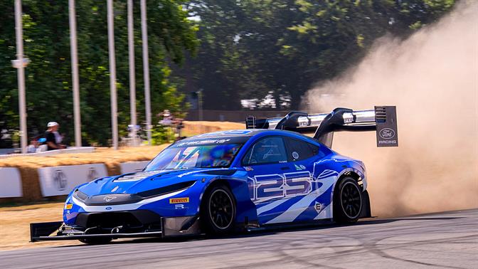 Η ηλεκτρική Super Mustang Mach-E στην κορυφή στο Goodwood Festival Of Speed 2026