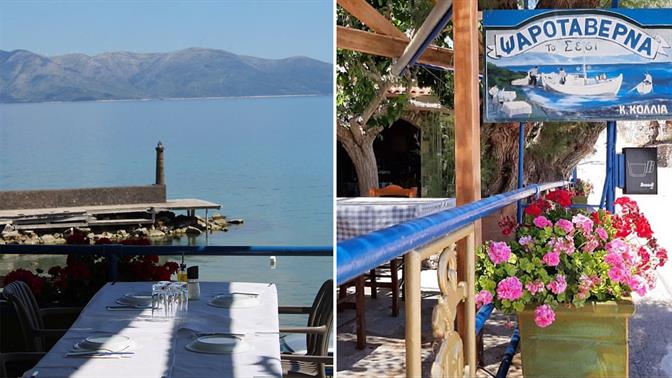 Στου Κόλλια στο Σέσι θα φας οικονομικά θαλασσινά μια ανάσα από το κύμα