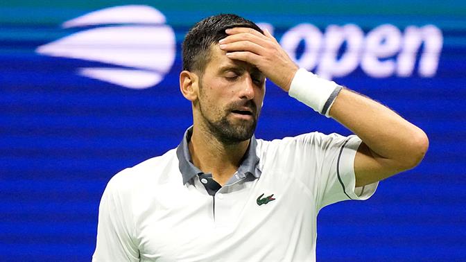 US Open: Ο Τζόκοβιτς ξέσπασε σε κλάματα μετά τον αποκλεισμό του στον πρώτο γύρο