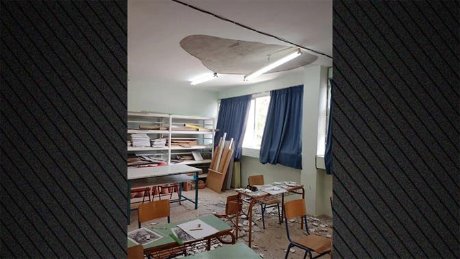 Στο νοσοκομείο 14χρονος στη Θεσσαλονίκη μετά από πτώση σοβά στο σχολείο του