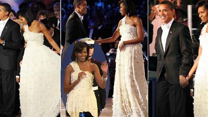 Michelle Obama: Η πρώτη μαύρη κυρία φορούσε... άσπρα