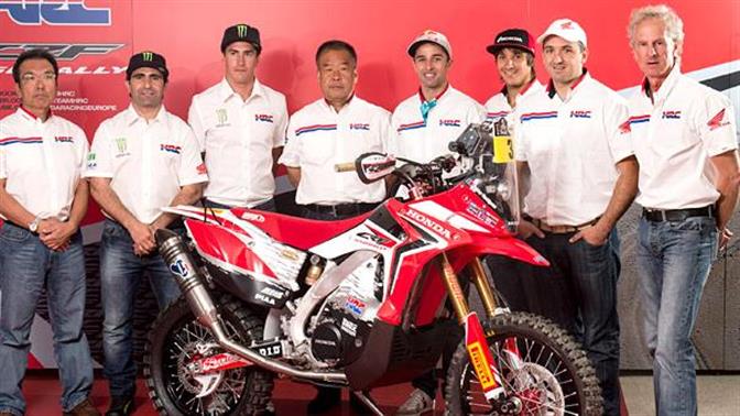 Dakar Rally 2014: Η συμμετοχή της Honda HRC