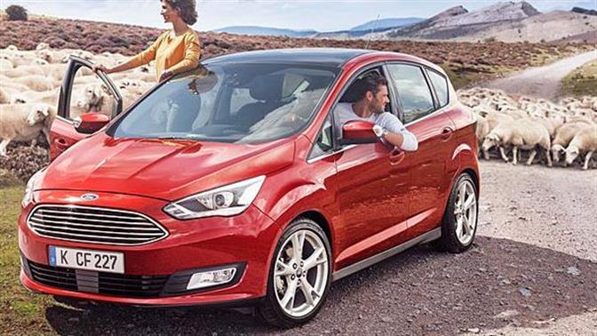 Με πλούσιο εξοπλισμό το ανανεωμένο Ford C-Max