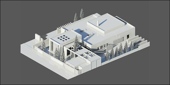 Η μακέτα του αποτεφρωτηρίου στου Ζωγράφου